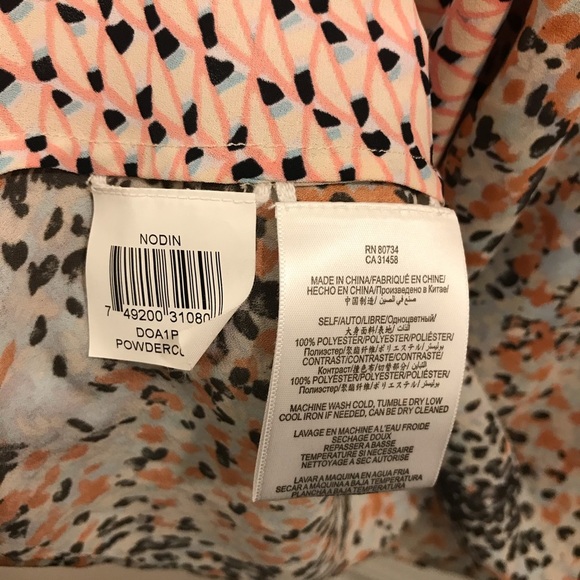 BCBGMaxAzria Nodin Top Swing Tank XXS blouse - Picture 10 of 10